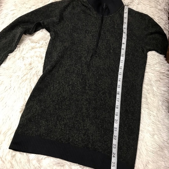 Lululemon" Rest Less -Half Zip-Pullover- black Armory - Picture 15 of 15